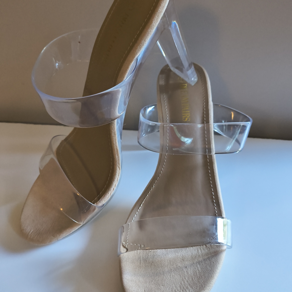 Transparent Strap Women's Sandals